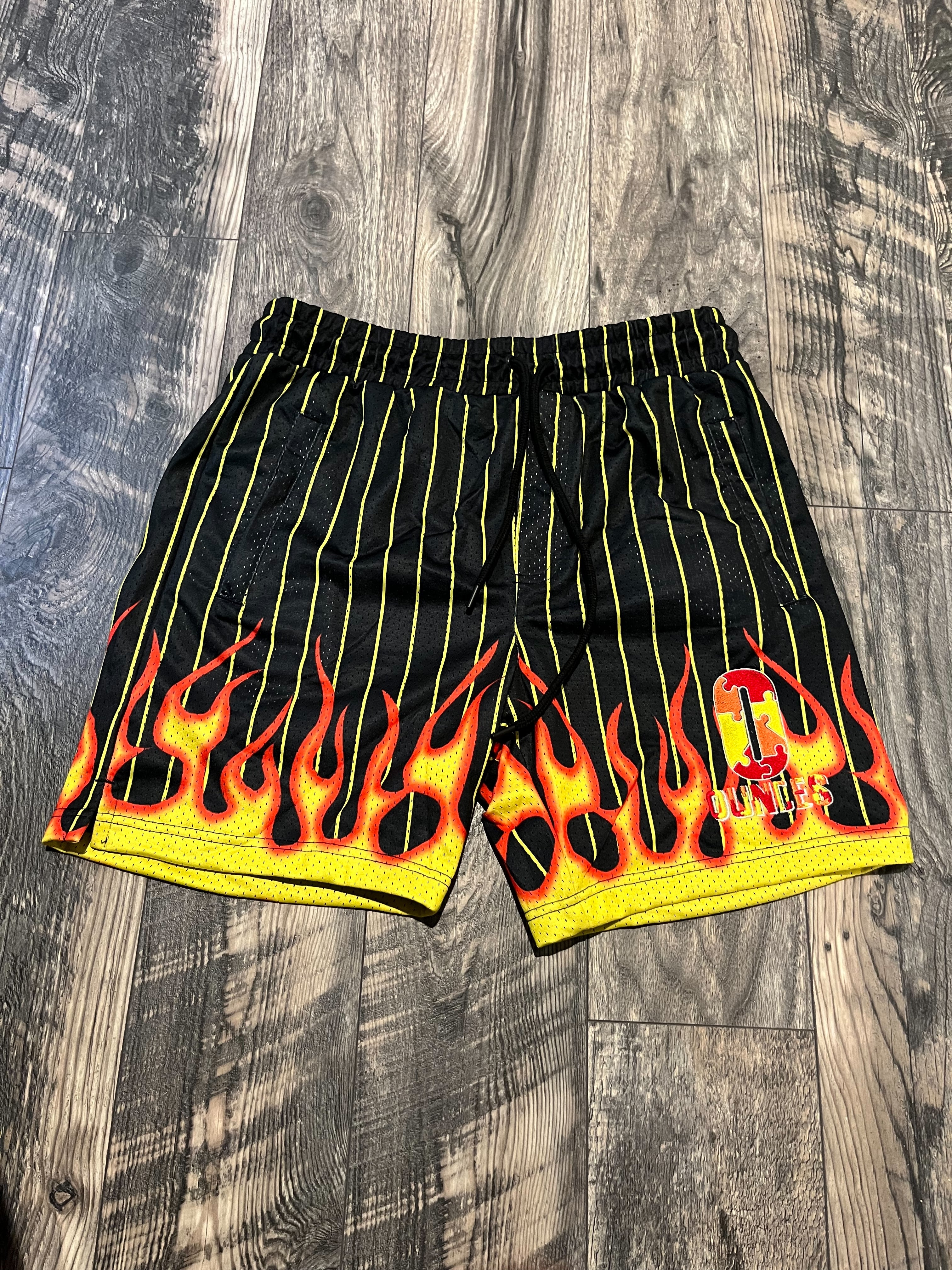 Fire Puzzle Shorts