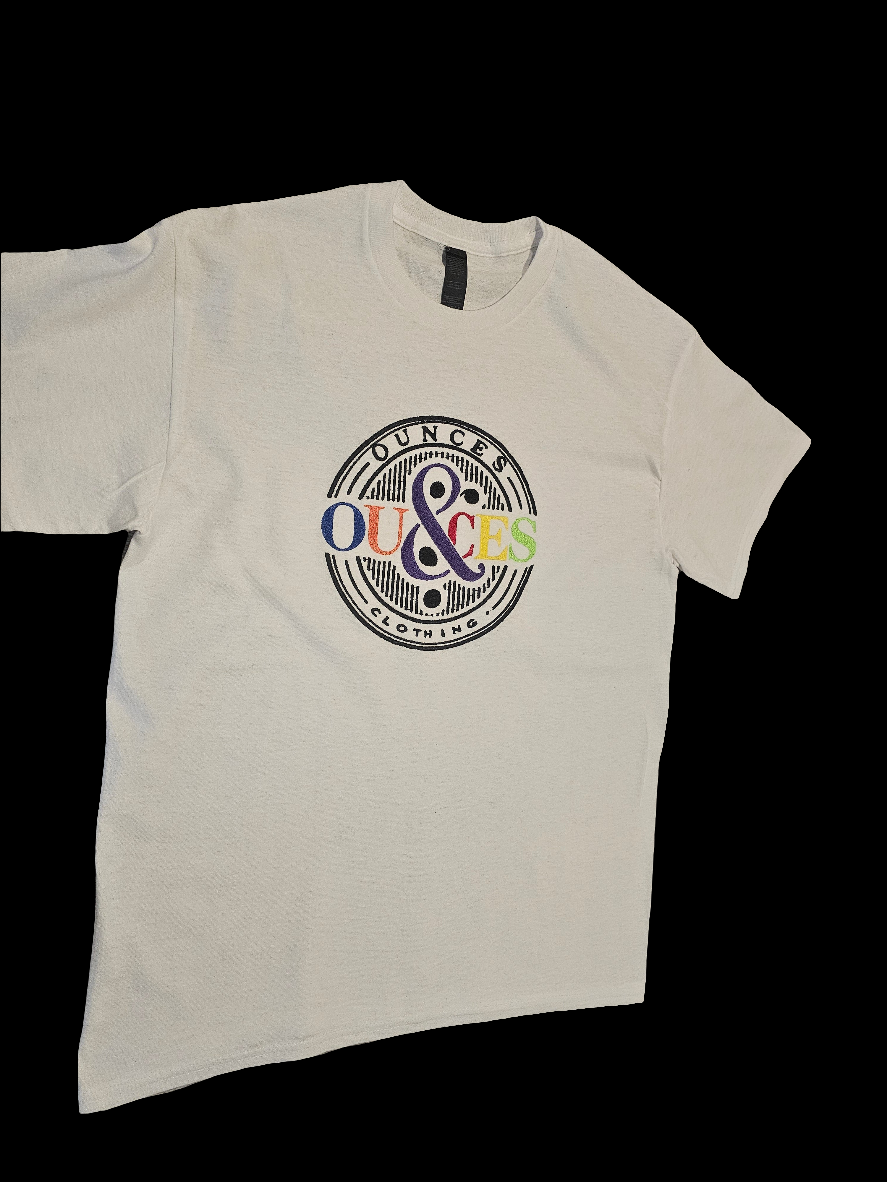 White & sign T-shirts