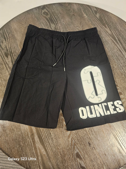 The O Black shorts
